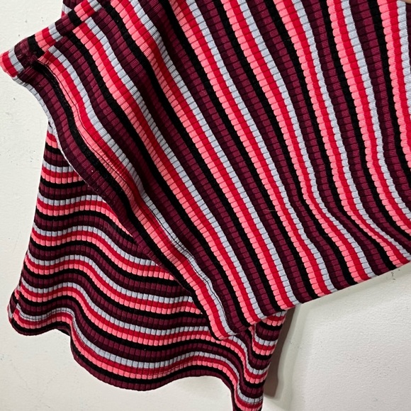 Reformation Vice Deep V Neck Striped Wide Leg Jumpsuit Women’s Petite Size XS - Picture 12 of 14